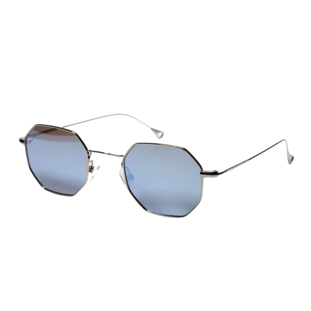 BlueBeat by Barakat Irregular Silver Sunglasses