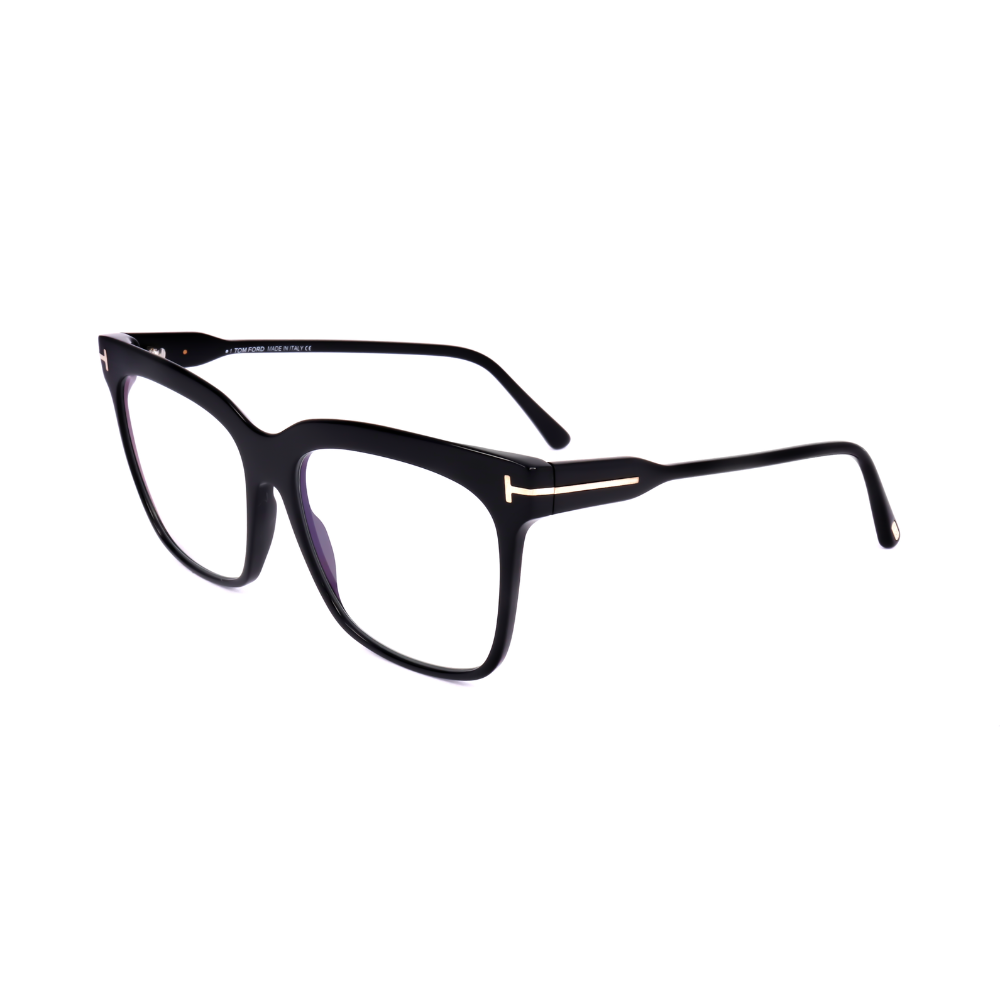 Tom Ford Blue Light Block Square Ladies Eyeglasses
