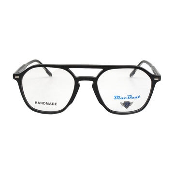 Blue beat black/silver prescription glasses 