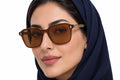 BLUE BEAT BB2027-36 Brown BR-C3 worn by a woman