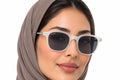 BLUE BEAT BB2027-41 Tortoise TT-C3 worn by a woman