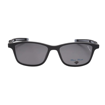 BlueBeat Kids by Barakat Rectangle Black Sunglasses 2-in-1