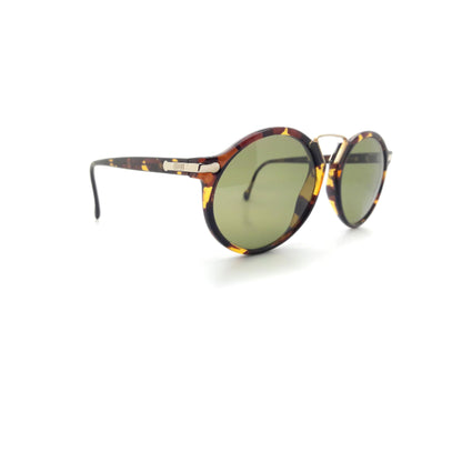 Hugo Boss by Carrera Brown Round Acetate Full Rim Sunglasses 5151