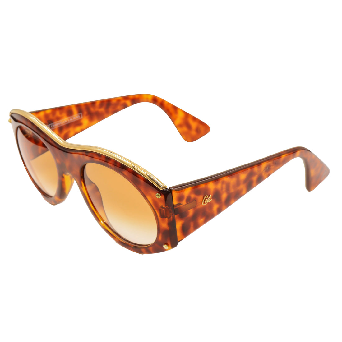 Brown sunglasses by Christian Lacroix