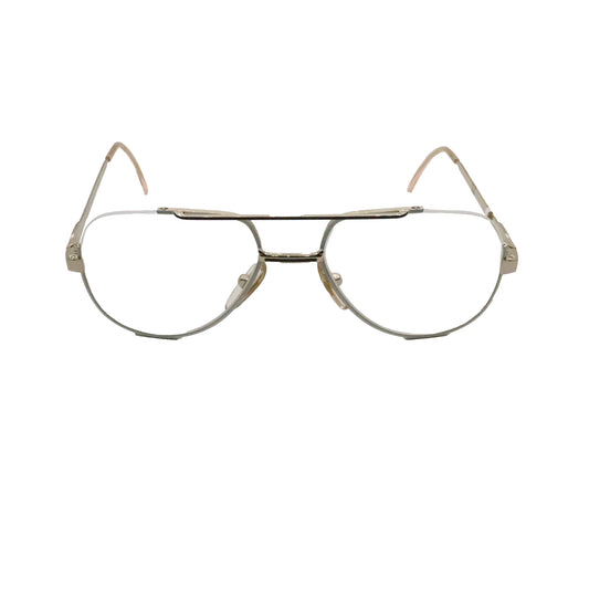 Combo 199 - Lilliput Gold Aviator Metal Full Rim Eyeglasses for Kids