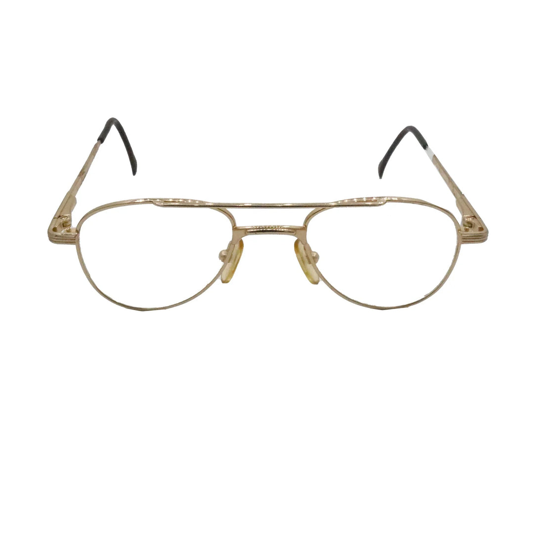 Major Optic Gold Aviator Metal Full Rim Eyeglasses for Kids