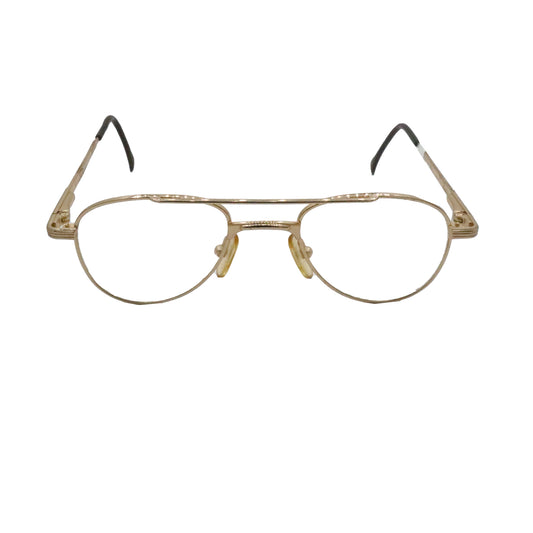 Combo 199 - Major Optic Gold Aviator Metal Full Rim Eyeglasses for Kids