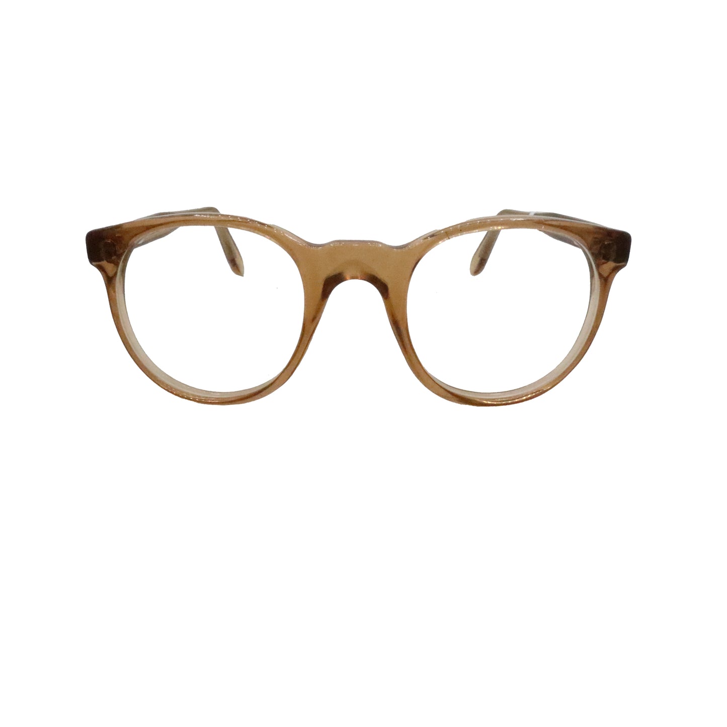 Combo 199 - New Style Brown Round Acetate Full Rim Eyeglasses
