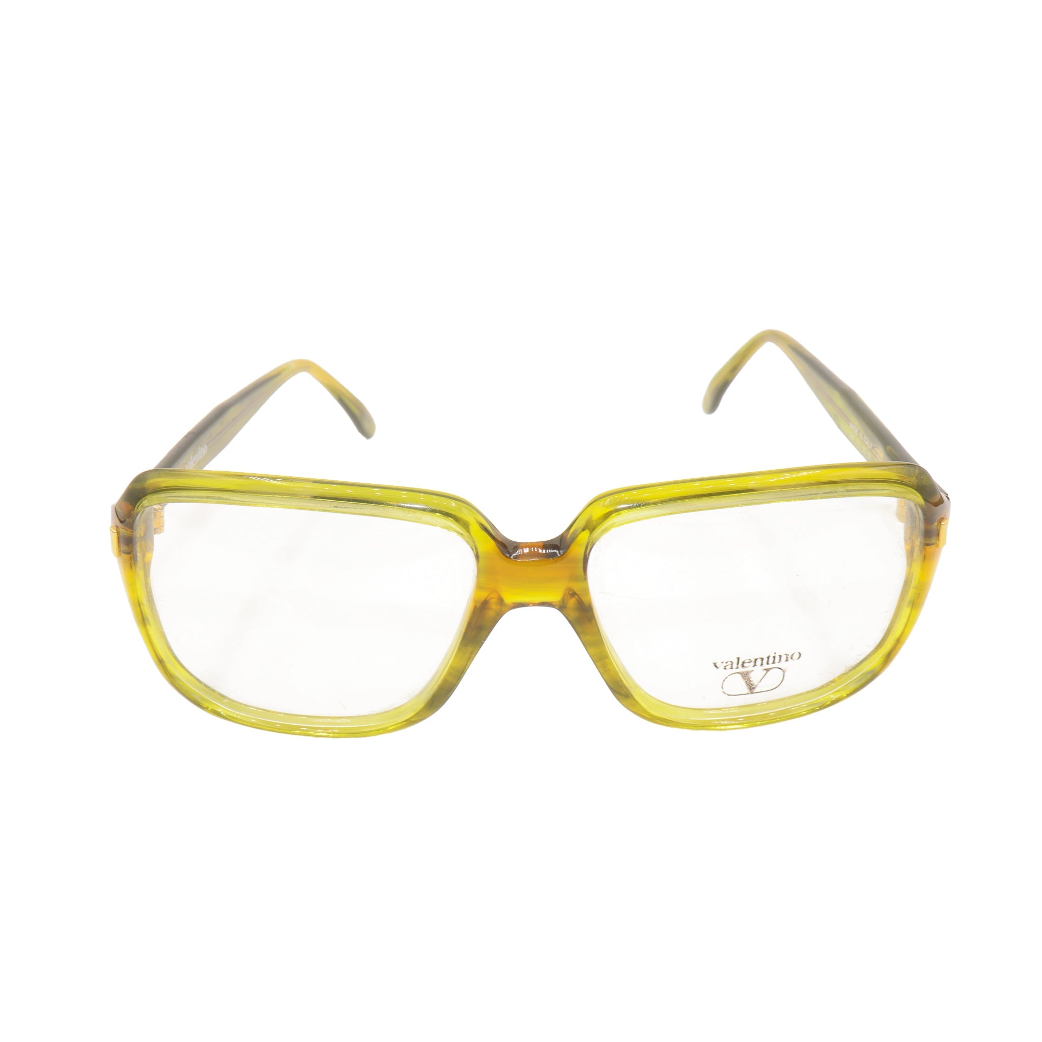 Green prescription glasses from VALENTINO