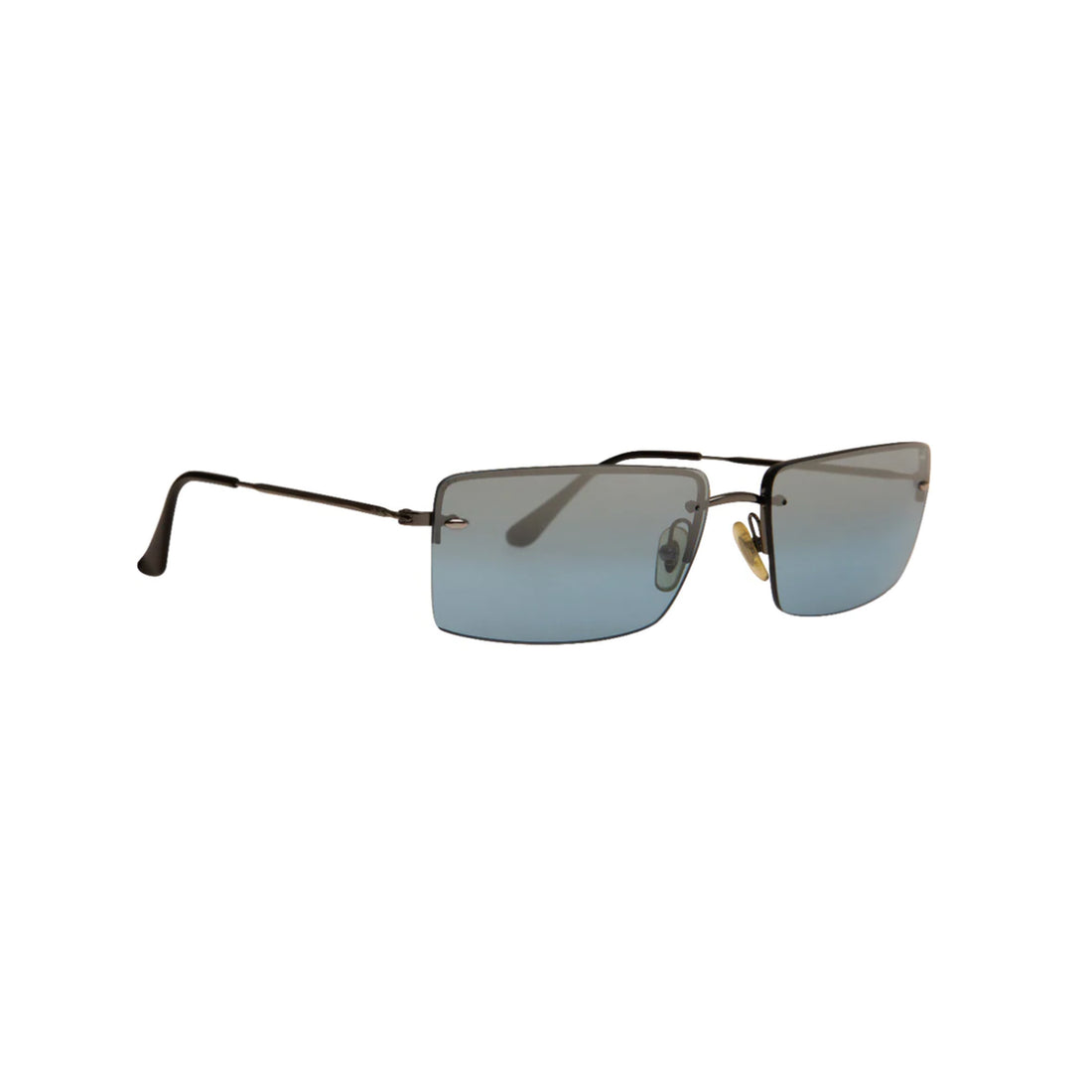 RayBan Square Gunmetal Sunglasses