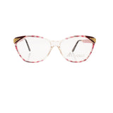 Aprilia Pink Cat-Eye Acetate Full Rim Eyeglasses Fantasia 29 285