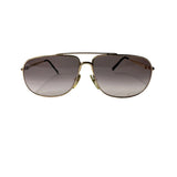 Movado by Carrera Black Aviator Metal Full Rim Sunglasses 5455