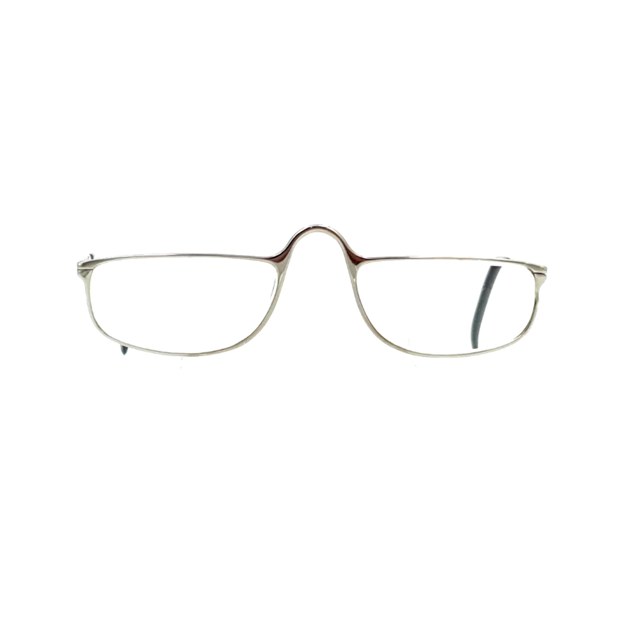 Porsche Design by Carrera Silver Rectangle Metal Full Rim Eyeglasses 5686