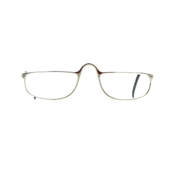 Porsche Design by Carrera Silver Rectangle Metal Full Rim Eyeglasses 5686