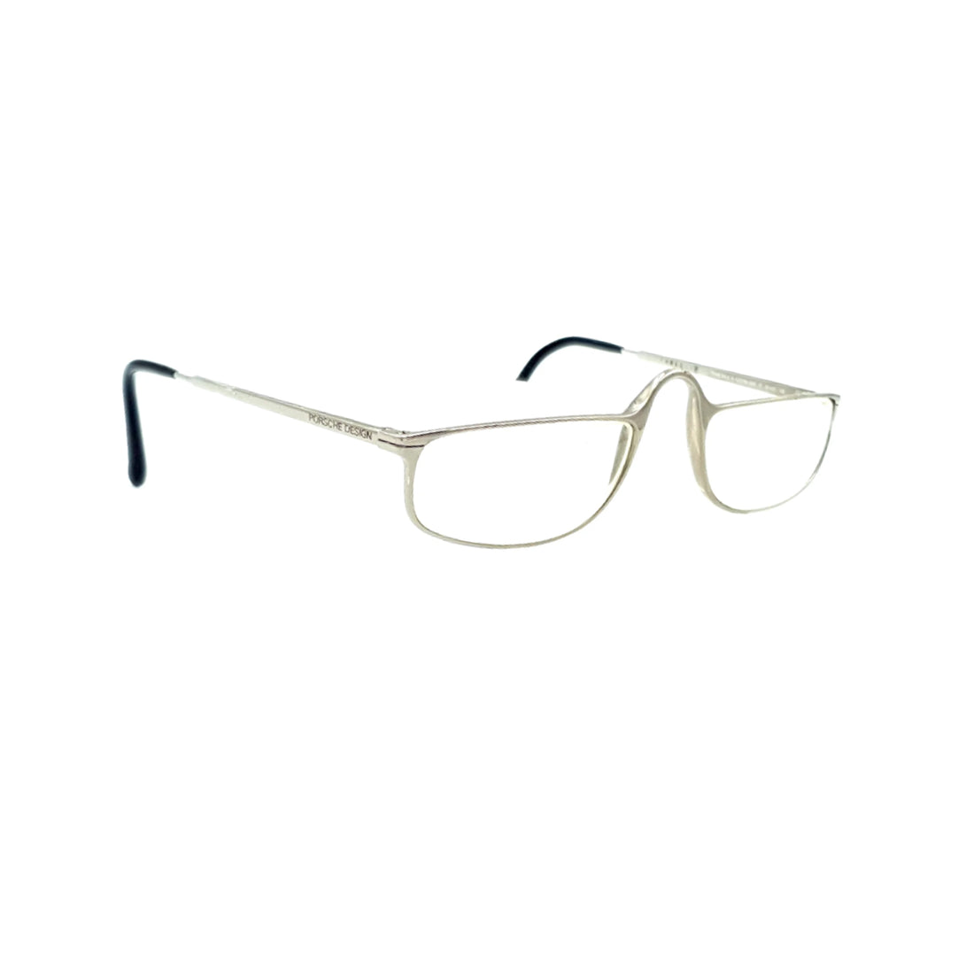 Porsche Design by Carrera Silver Rectangle Metal Full Rim Eyeglasses 5686
