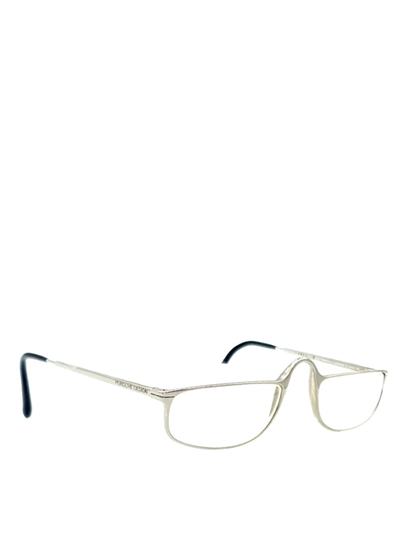 Porsche Design by Carrera Silver Rectangle Metal Full Rim Eyeglasses 5686