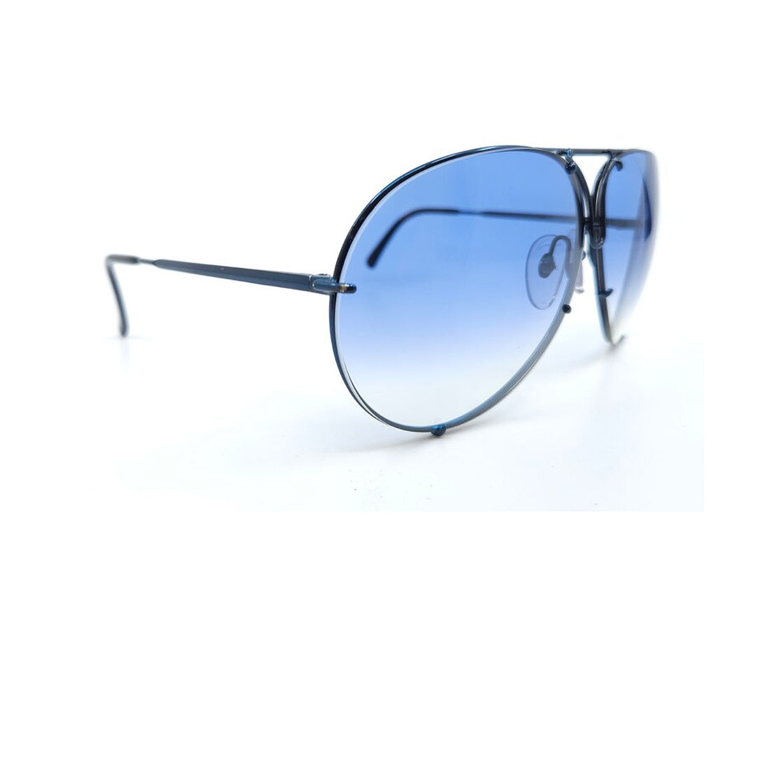 Porsche Design by Carrera Blue Aviator Metal Full Rim Sunglasses 5621