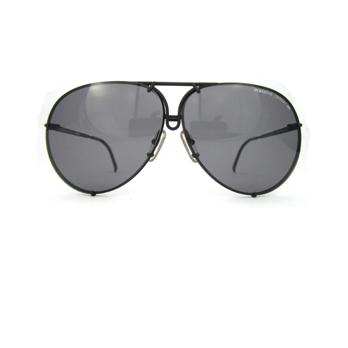 Porsche Design by Carrera Black Aviator Metal Full Rim Sunglasses 5623
