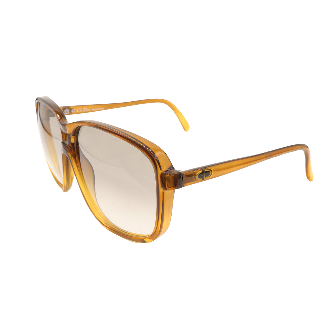 Yellow sunglasses by Christian Dior