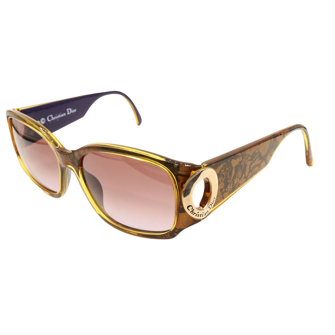 Brown glasses by Christian Dior