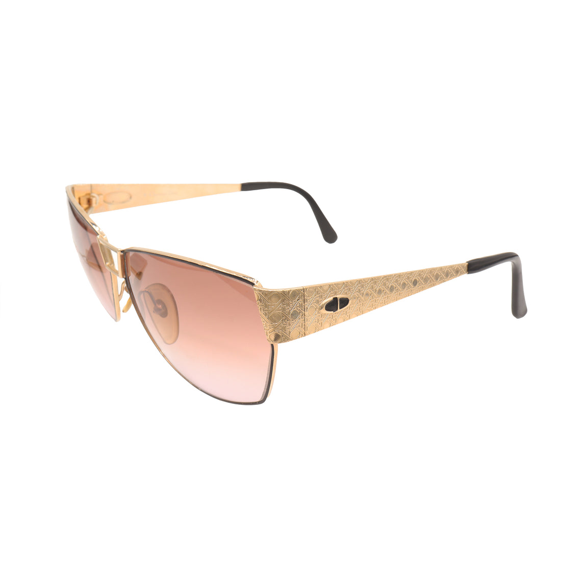 CHRISTIAN DIOR gold sunglasses