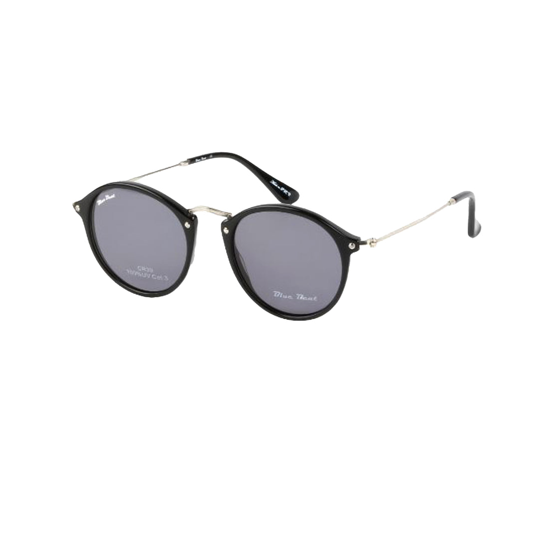 BlueBeat by Barakat Round Black Sunglasses