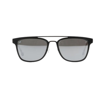 R&B Aviator Black Metal Full Rim Sunglasses