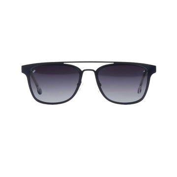 R&amp;B Aviator Blue Metal Full Rim Sunglasses