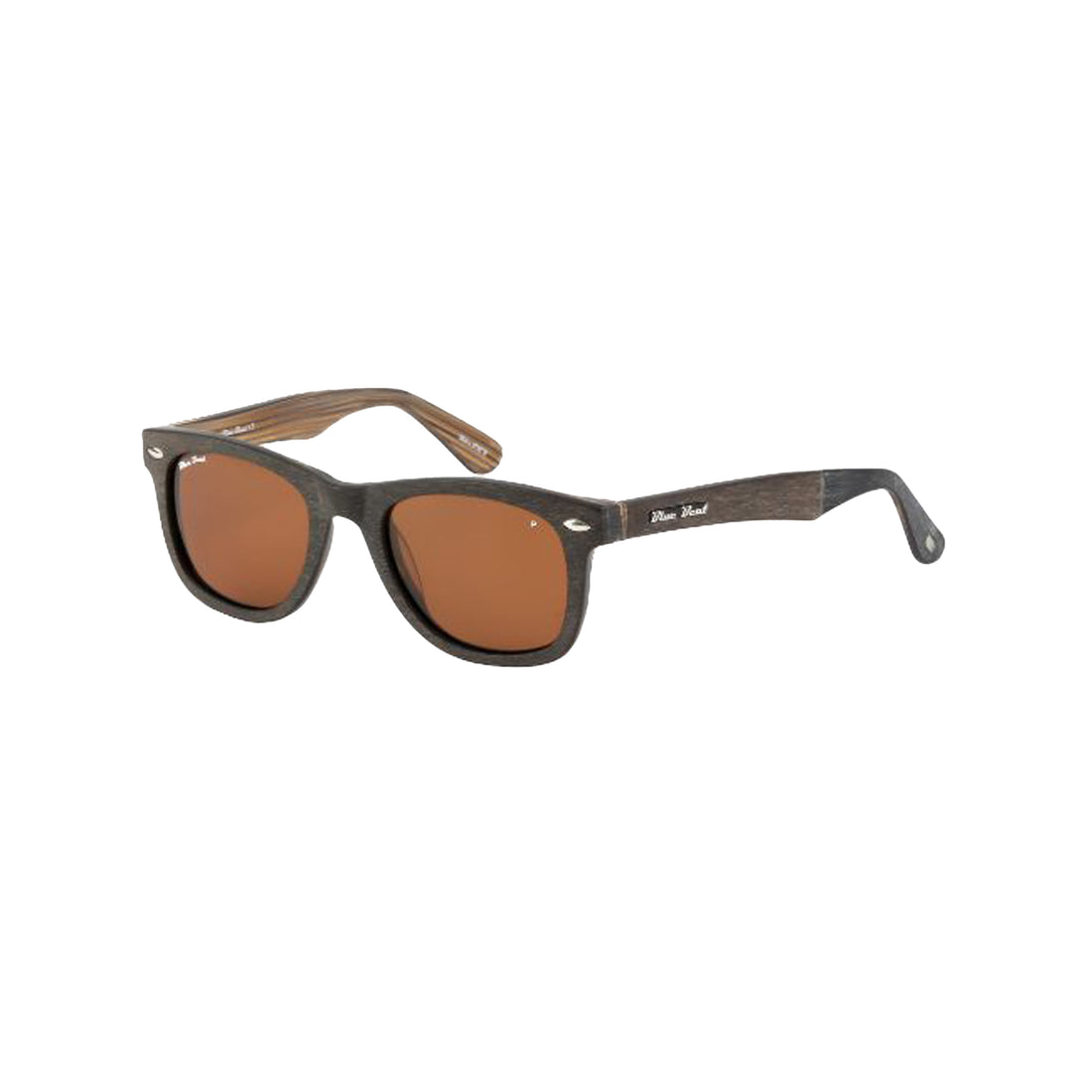 BlueBeat by Barakat Round Brown Sunglasses