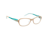 Koali By Morel brown Square Acetate Full Rim Eyeglasses. Made in France 7346K