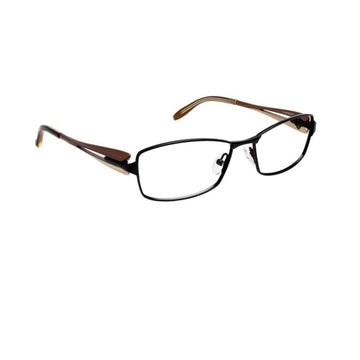 Koali By Morel Black Square Metal Full Rim Eyeglasses. Made in France 7359K