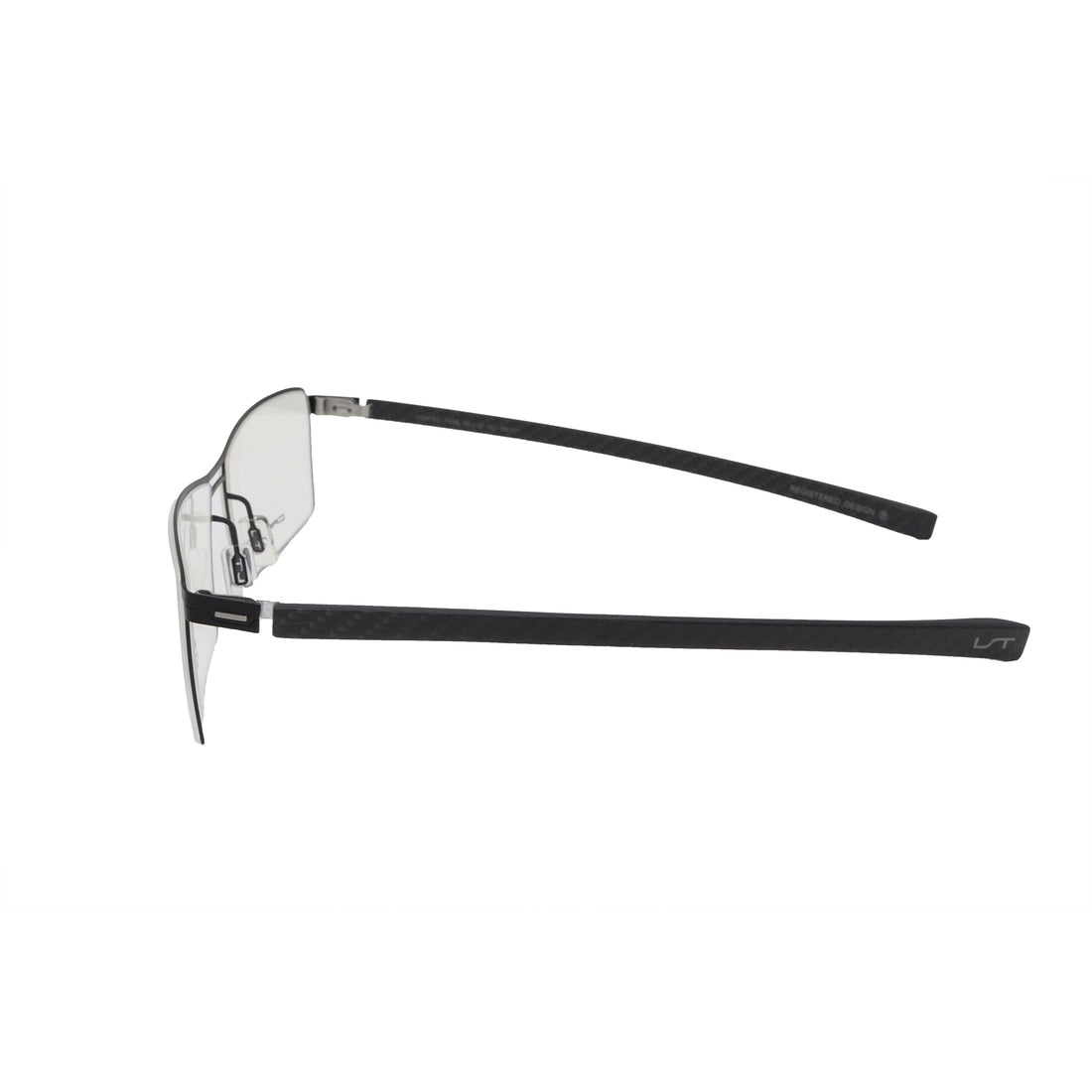 Lightec Black Prescription Glasses