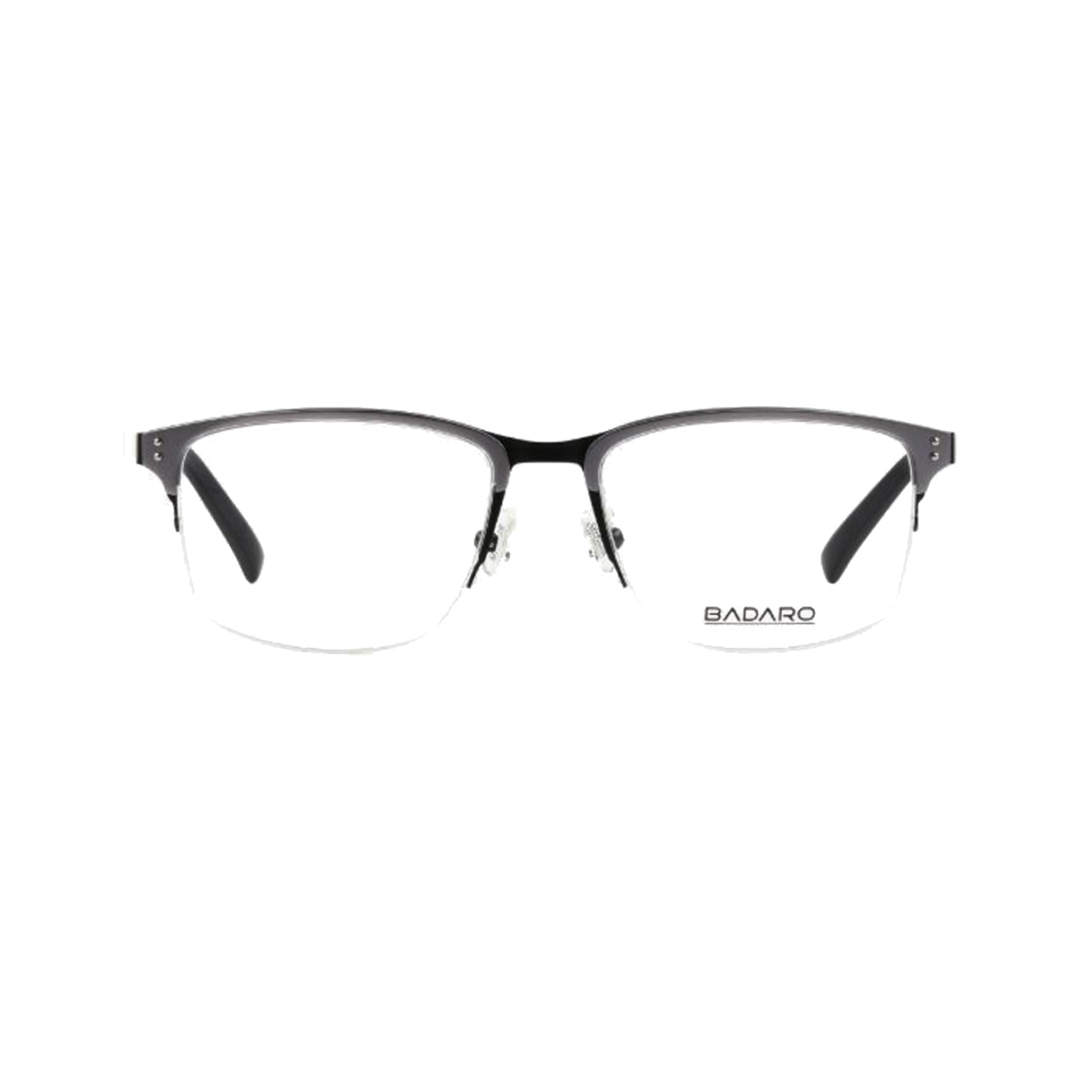 Badaro by Barakat Square Silver Eyeglasses