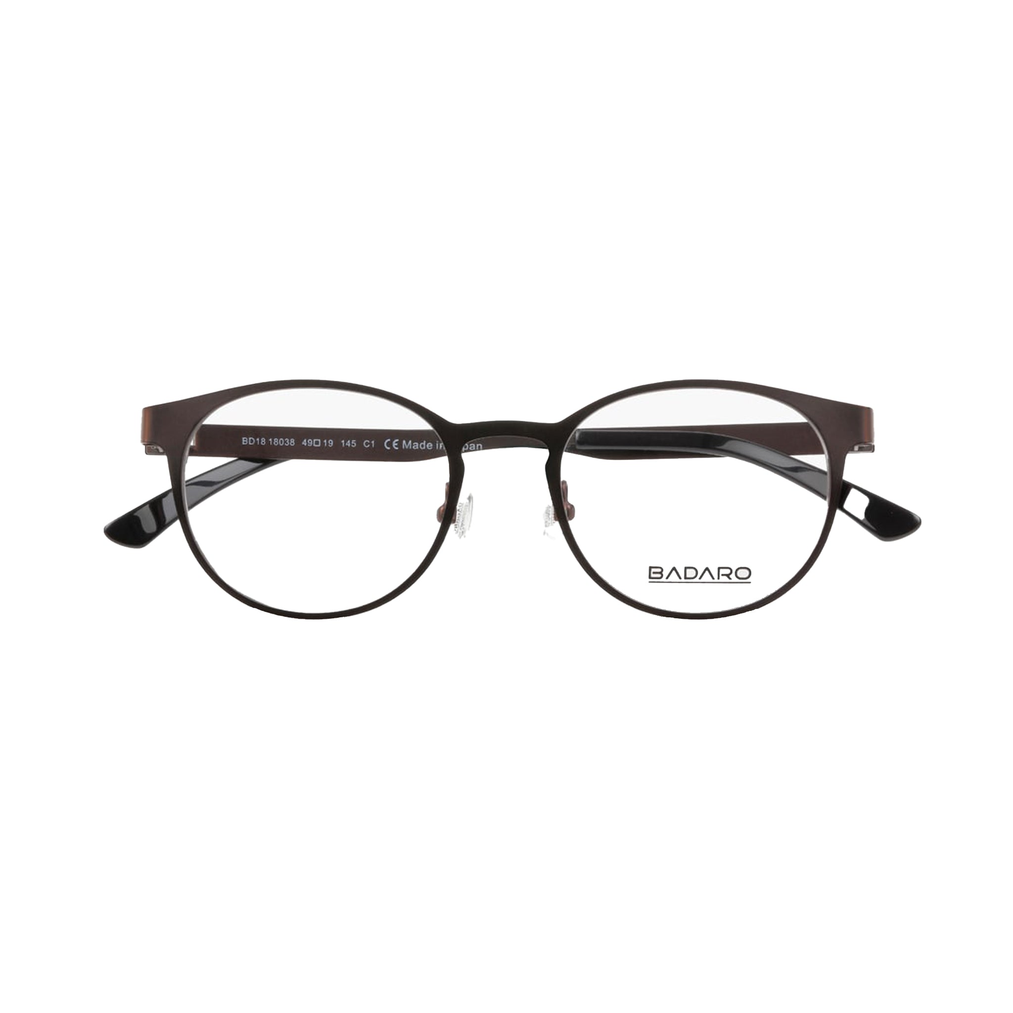 Badaro by Barakat Round Brown Eyeglasses