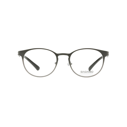 Badaro by Barakat Round Men Gray Eyeglasses