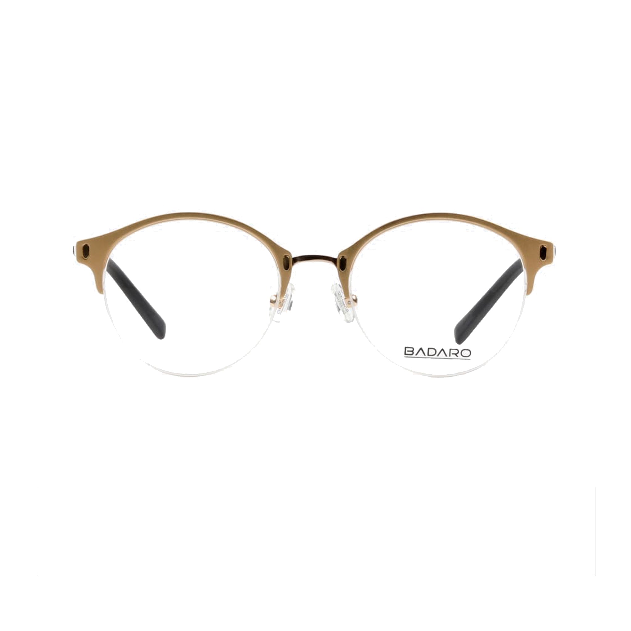 Badaro by Barakat Round Gold Eyeglasses