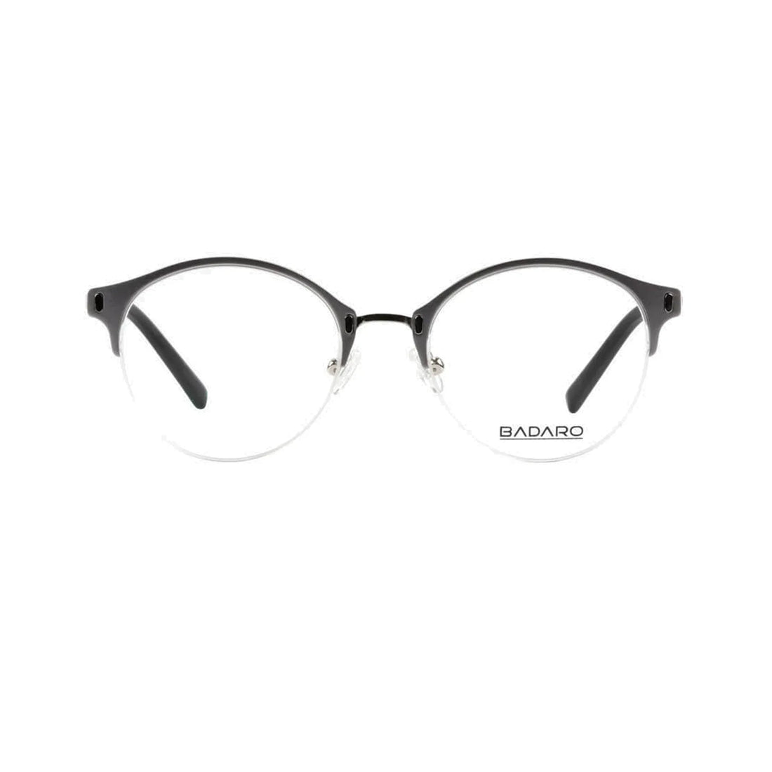 Badaro by Barakat Round Silver Eyeglasses - Barakat Optical