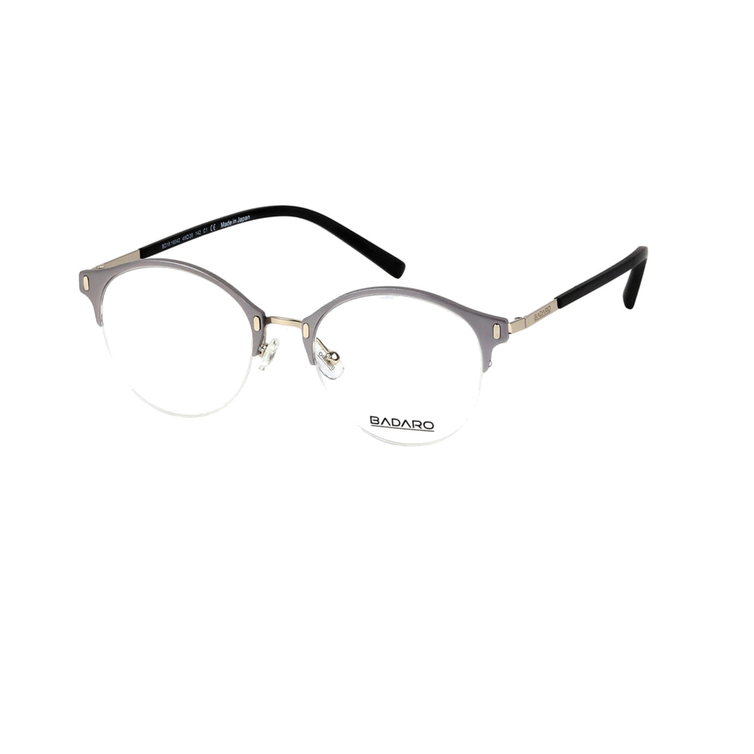 Badaro by Barakat Round Silver Eyeglasses