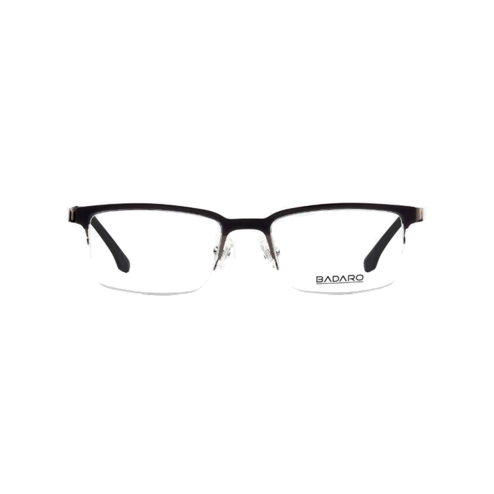 Badaro by Barakat Rectangular Gray Eyeglasses