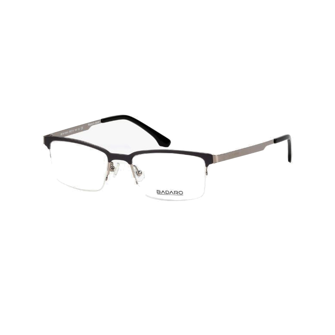 Badaro by Barakat Rectangular Gray Eyeglasses