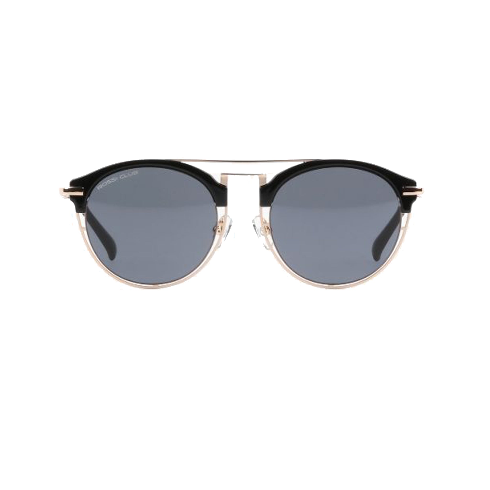 Rossi Club Gold Aviator Acetate Full Rim Sunglasses