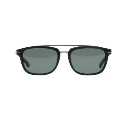Rossi Club Black Aviator Acetate Full Rim Sunglasses