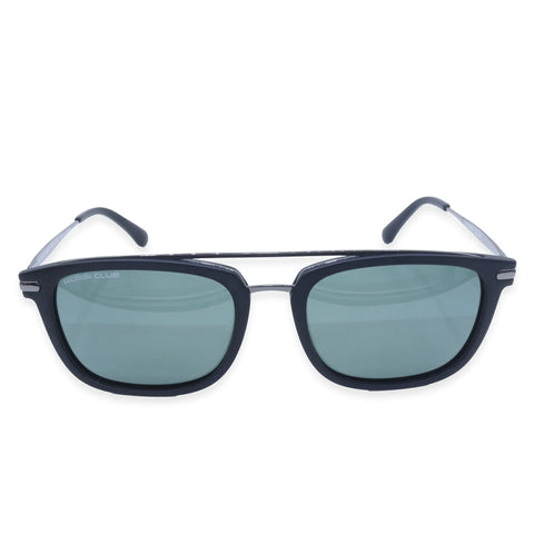 Rossi Club Black Aviator Acetate Full Rim Sunglasses - RC18 18027Y18