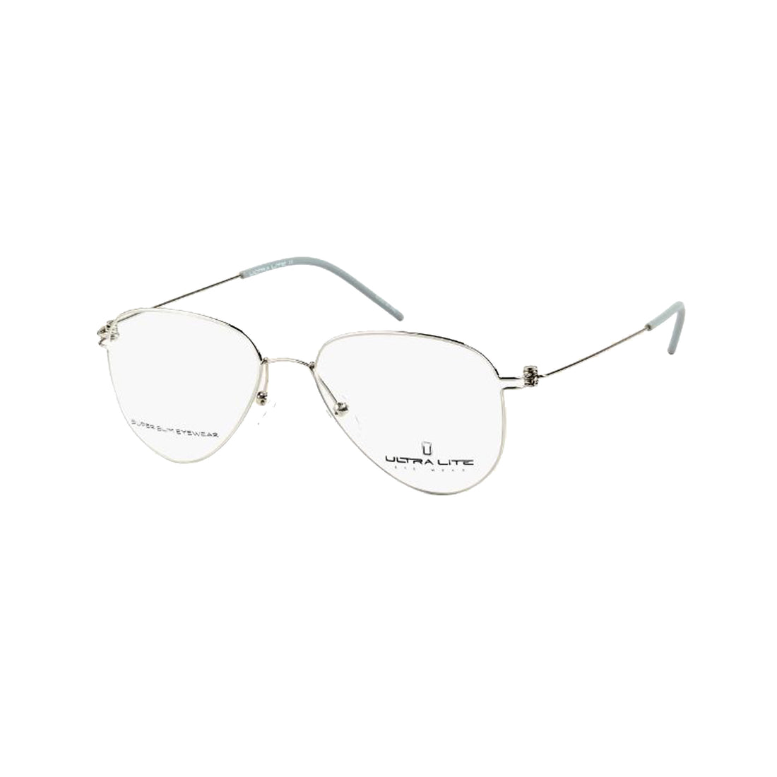 Ultra Lite Gray Aviator Metal Full Rim Eyeglasses UL918 104-Y20