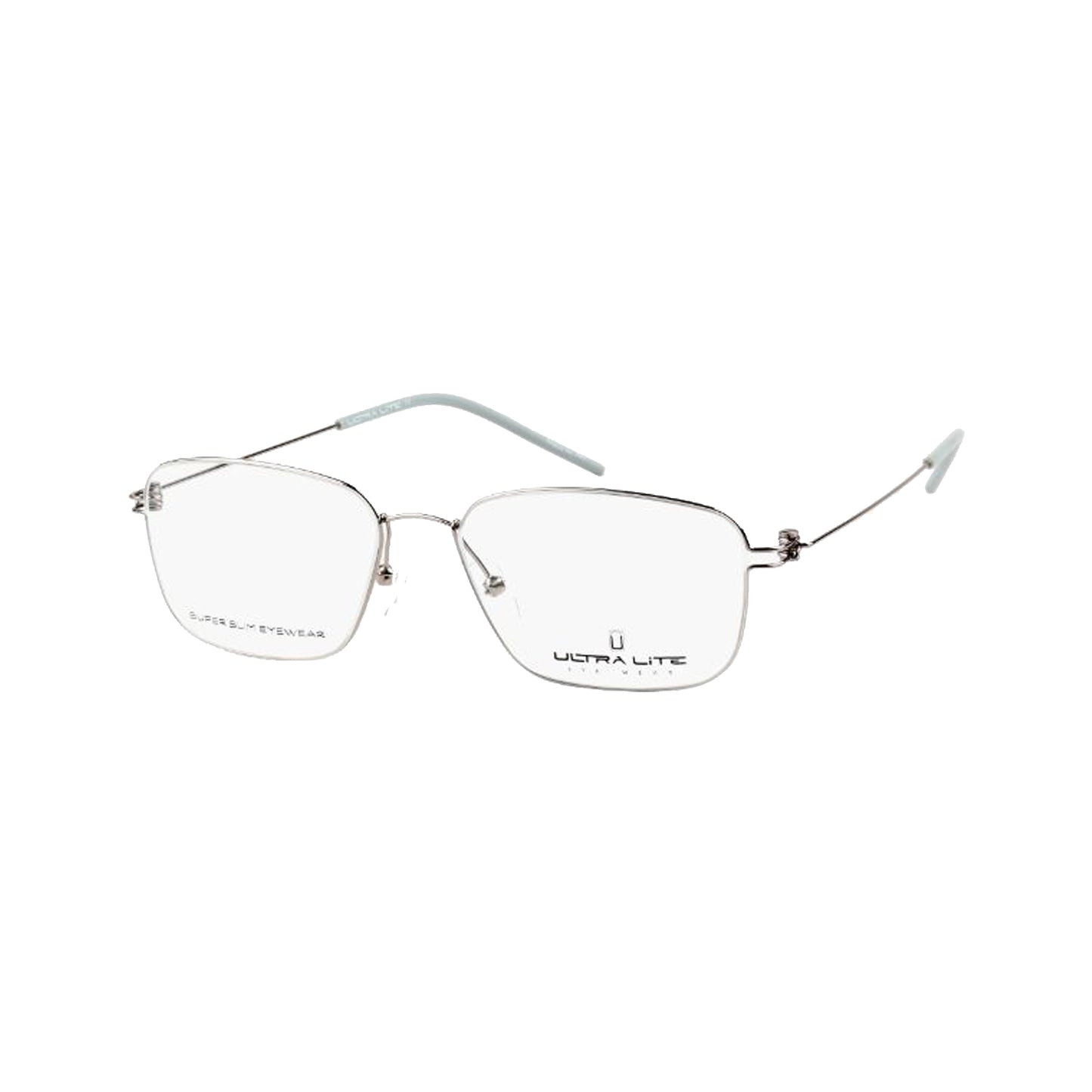 Ultra Lite Grey Square Metal Full Rim Eyeglasses UL918 105-Y20