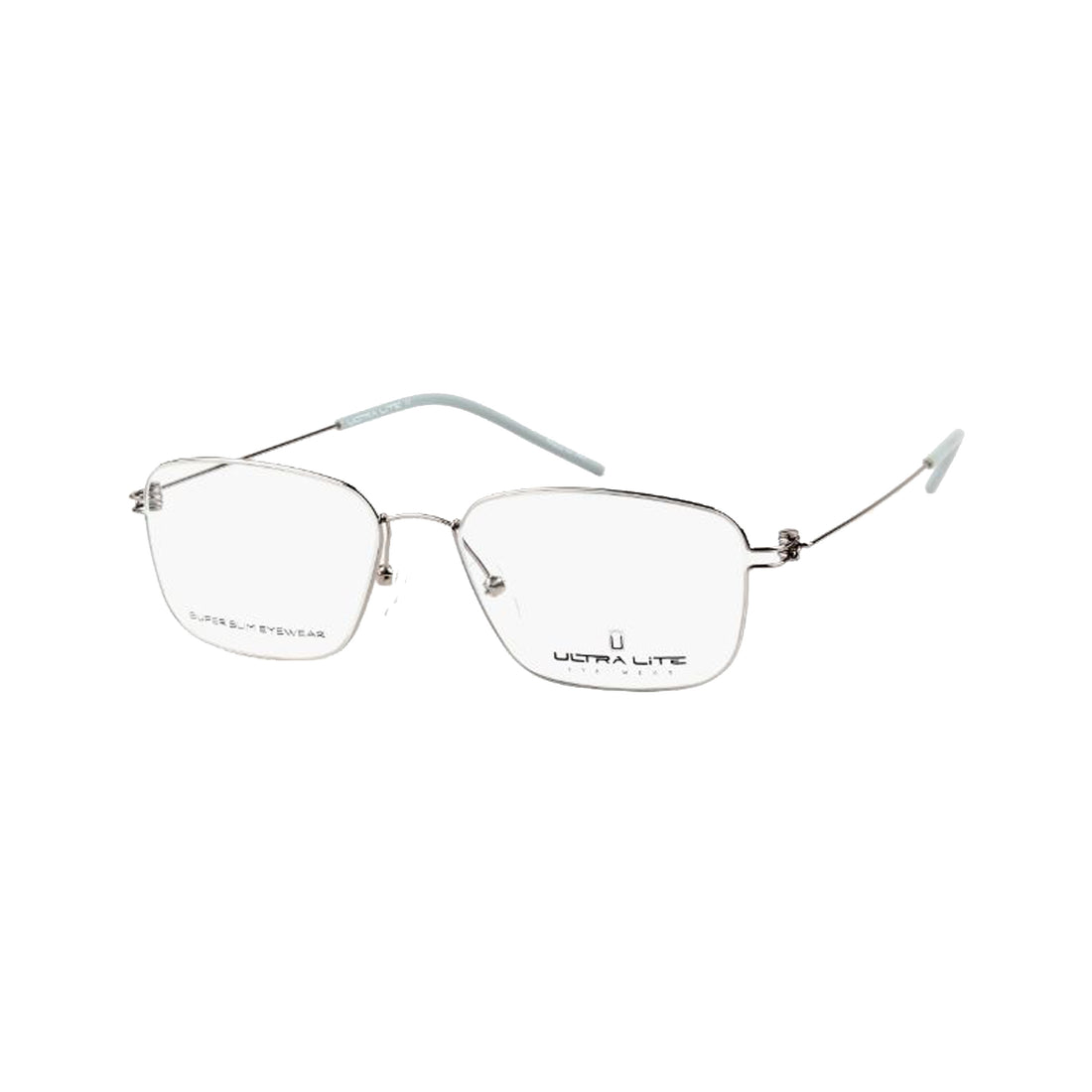 Ultra Lite Gray Square Metal Full Rim Eyeglasses UL918 105-Y20