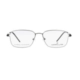 Ultra Lite Black Square Metal Full Rim Eyeglasses UL918 105-Y20