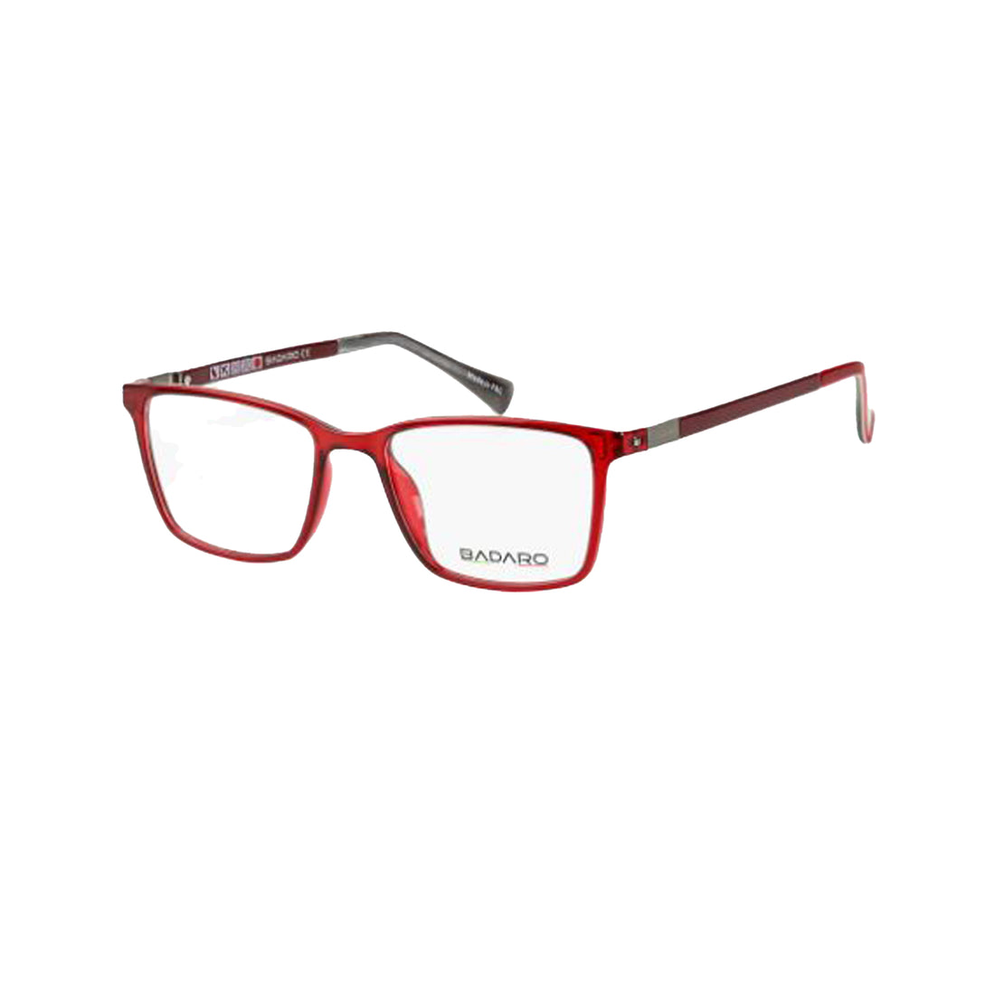 Badaro by Barakat Square Red Eyeglasses