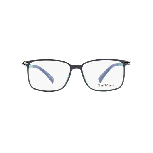 Badaro Green Square Acetate Full Rim Eyeglasses