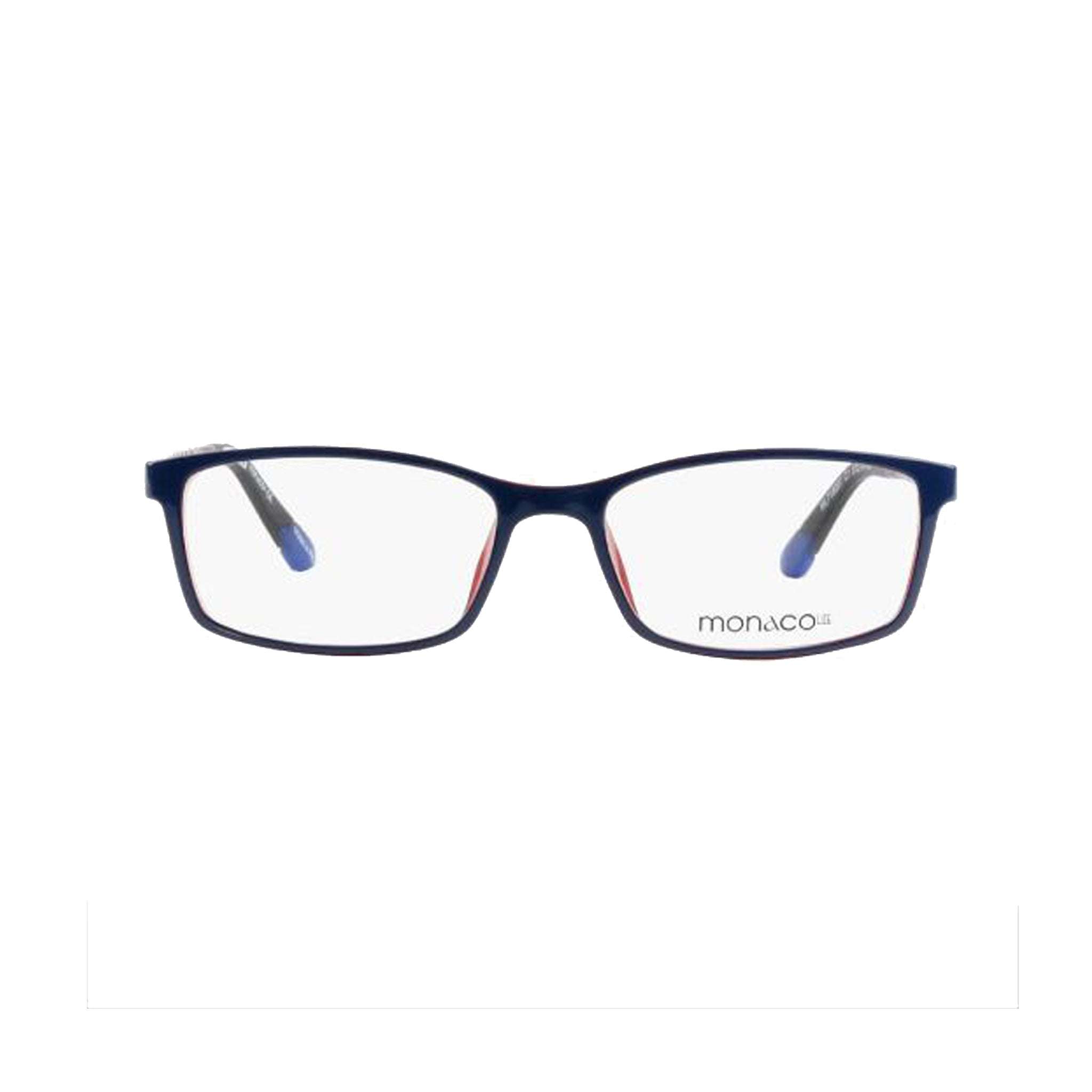 Monaco Lite Blue Rectangle Acetate Full Rim Eyeglasses